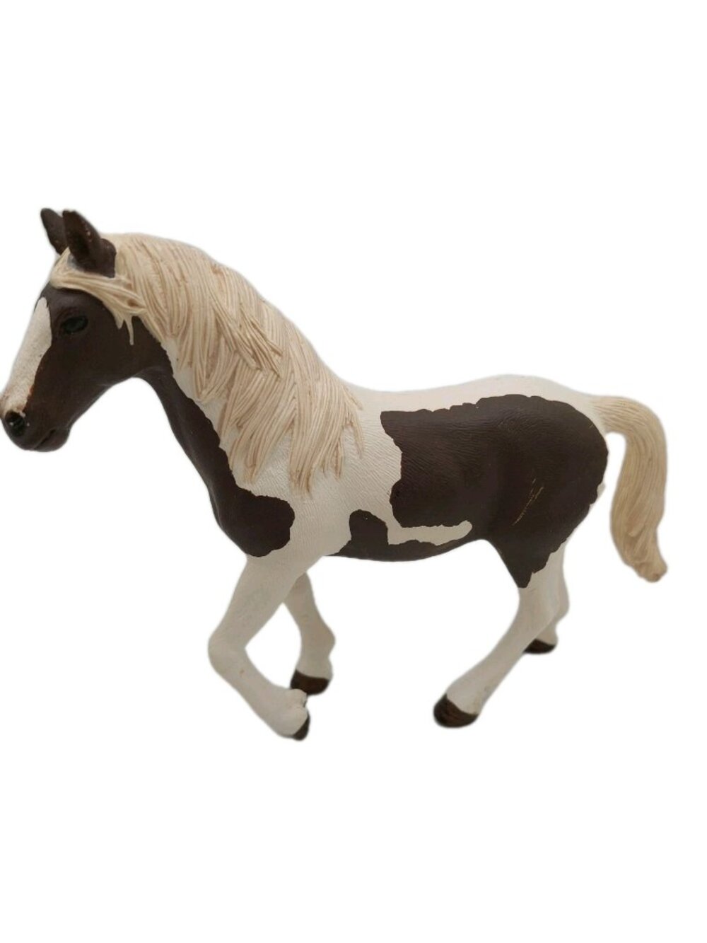 Schleich Pinto Mare Brown & White Horse Animal Figure READ 2016